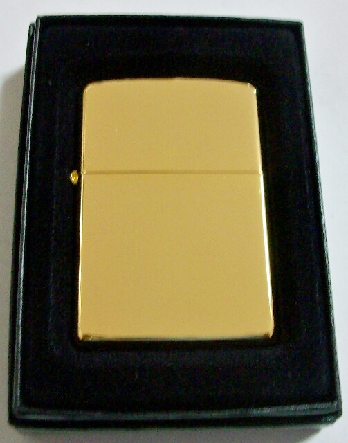 画像1: ★輝く・・ゴールド！フラットボトム GOLD PLATE ２００８年８月 ＺＩＰＰＯ！新品