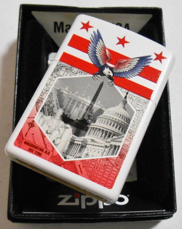 画像: ☆☆☆ アメリカ合衆国 ２０１６年 ホワイトハウス・議会議事堂 ホワイト  ZIPPO！新品