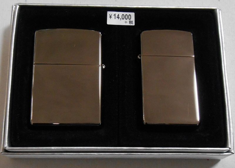 画像: ２個セット！ラブラブ ペア・ジッポー！繊細なハート BLACK ZIPPO！新品