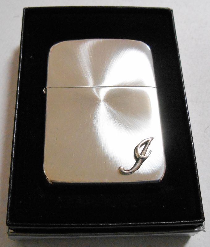 画像: ☆イニシャル・・I　両面スピンデザイン！銀加工 １９４１レプリカ  ２００４年 ZIPPO！新品