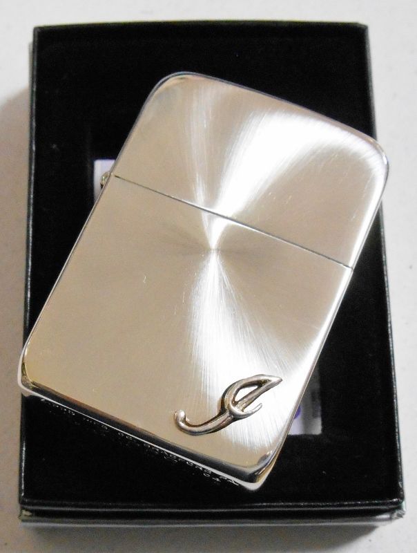 画像: ☆イニシャル・・I　両面スピンデザイン！銀加工 １９４１レプリカ  ２００４年 ZIPPO！新品