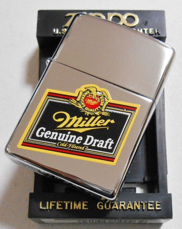 ☆MILLER BEER！ミラービール １９９８年９月 Miller Genuine Draft