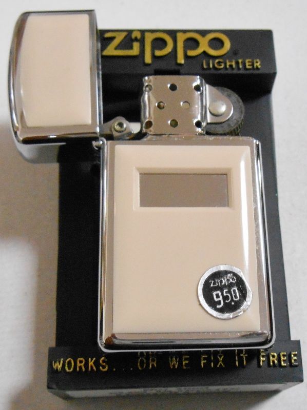 画像: ☆１９８０年 VINTAGE SLIM ウルトラライト・アイボリー スリム ＺＩＰＰＯ！新品