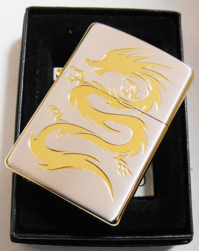 画像: ☆豪華！龍 ドラゴン DRAGON Silver & Gold ２００８年 ZIPPO！新品