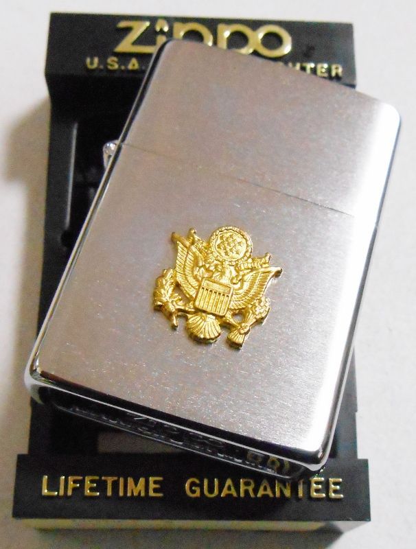 ☆米軍アーミー！１９９１年１月製 陸軍 ARMY ＃２００ INSIGNIA ZIPPO！新品 - ジッポーパーク Zippopark