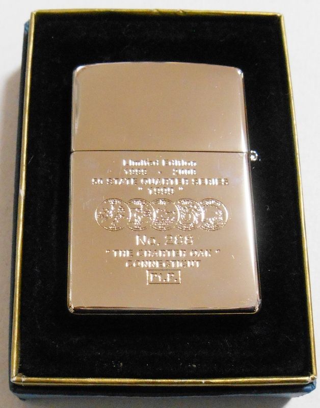 画像: ☆１９９９年 米国５０州記念コイン！CONNETICUT州 限定ZIPPO！新品