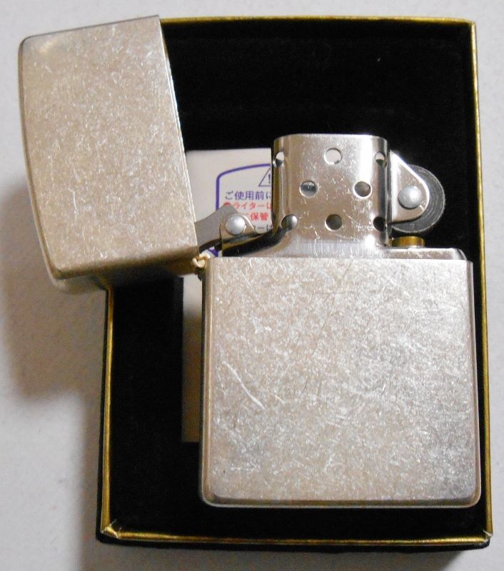 画像: ★渋い！Antique Silver ２０００年６月 2000・XVI 刻印 アンティ－ク・シルバー ZIPPO！新品