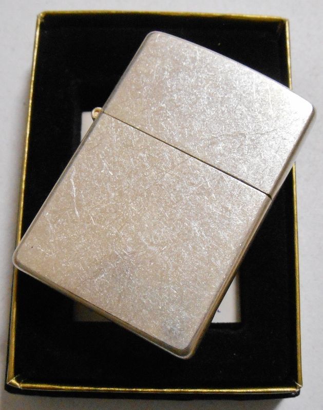 画像: ★渋い！Antique Silver ２０００年６月 2000・XVI 刻印 アンティ－ク・シルバー ZIPPO！新品