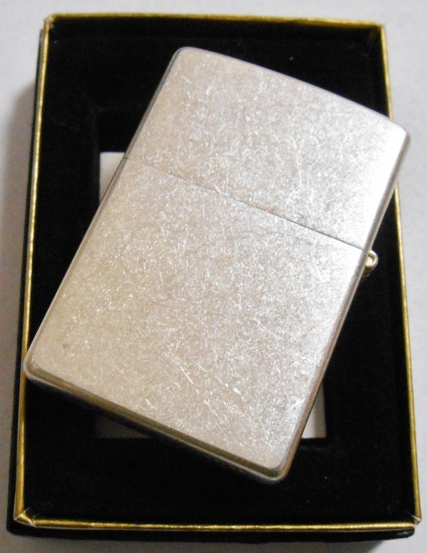 画像: ★渋い！Antique Silver ２０００年６月 2000・XVI 刻印 アンティ－ク・シルバー ZIPPO！新品