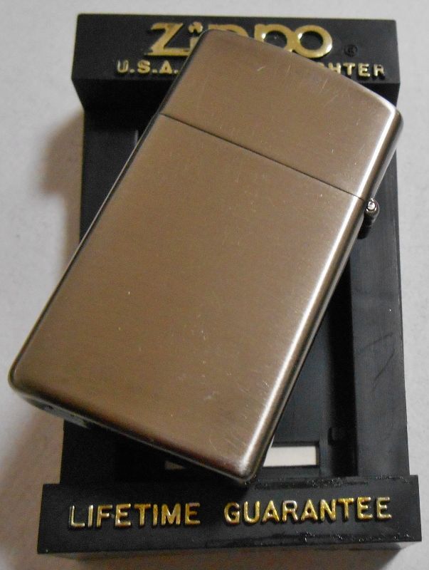 画像: ☆１９９７年２月（B）スリム！二ッケル古美 AMRICAN CLASSIC SLIM ZIPPO！新品