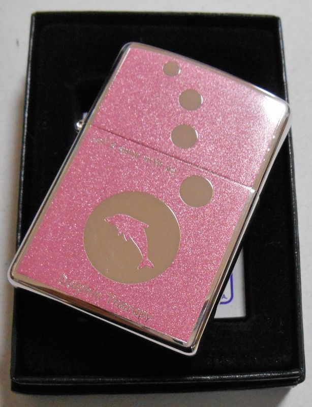 画像: ☆イルカ！ＤＯＬＰＨＩＮ パールピンク＆銀加工 ２００６年 ＺＩＰＰＯ！新品