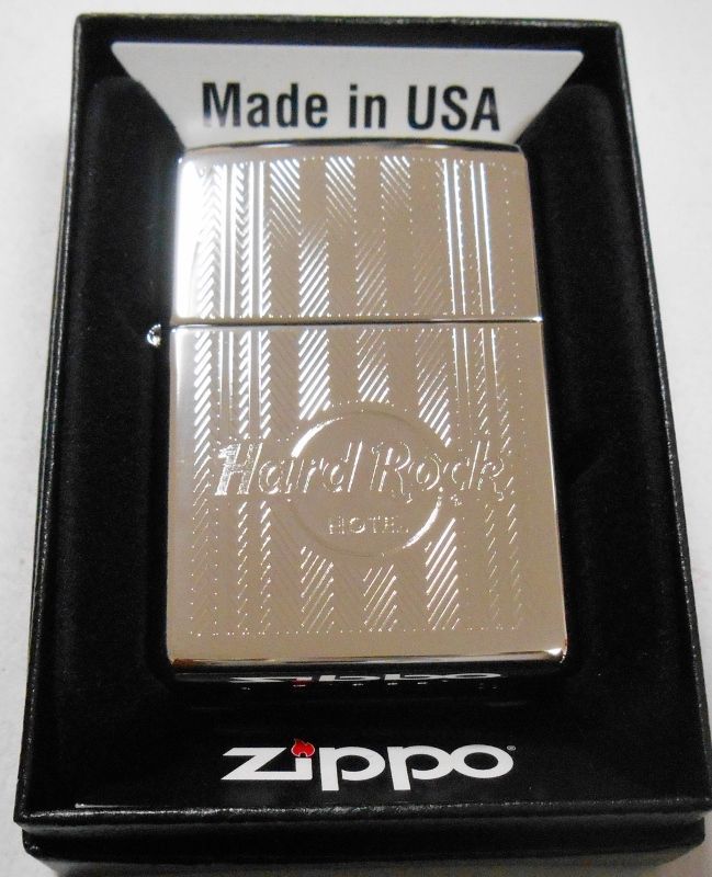 画像1: ★ハードロックカフェUSA！HRC ２００９ Herringbone Hotel 限定 ZIPPO！新品