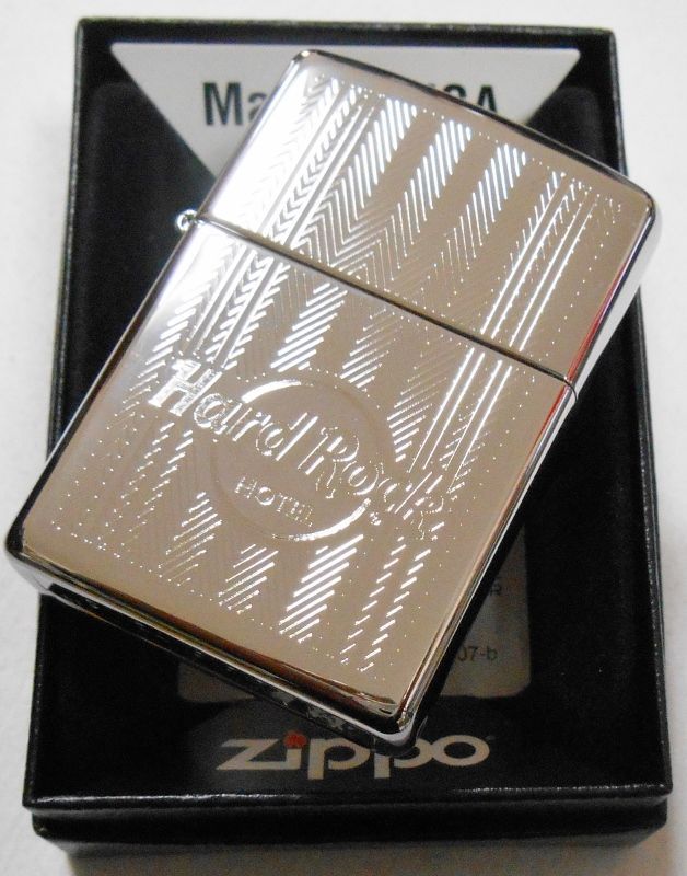 画像: ★ハードロックカフェUSA！HRC ２００９ Herringbone Hotel 限定 ZIPPO！新品