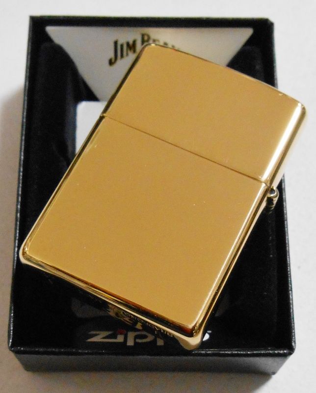 画像: ☆ジム・ビーム！JIM BEAM 真鍮ケース SOLID BRASS ２０１６年 USA ＺＩＰＰＯ！新品