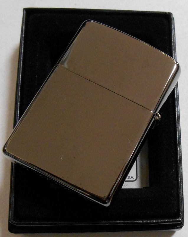 画像: ☆荒獅子！渋い・・和柄！レーザー彫刻 ２００８年 BLACK ZIPPO！新品