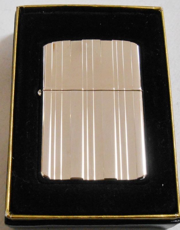 画像: ★お洒落な・・アーマー 両面ラインデザイン！銀加工 ２００３年 ＺＩＰＰＯ！新品