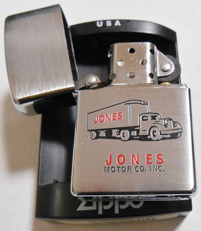 画像: ☆大型トレーラー！JONES ZIPPO社 復刻 オールドデザイン 企業物 ２００７年  ＃２００ ZIPPO！新品