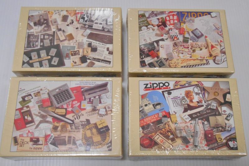 画像1: ４個セット！ZIPPO社７０周年記念 年代別パズル Puzzle １００ピース！新品