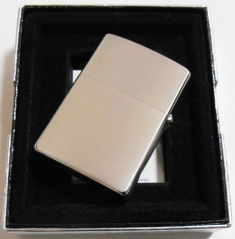 画像: ☆＃２００SS！２００１年１０月（J）シルバープレート・サテン 銀加工 ZIPPO！新品