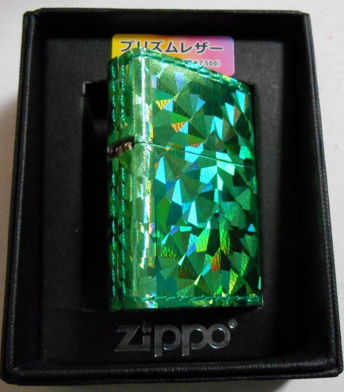 画像: ☆プリズムレザー！色鮮やかなプリズムレザー・・五面革巻き ２０１０年 ZIPPO！新品A