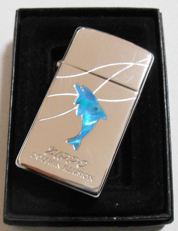 画像: ☆イルカ！スリム 天然貝 ＤＯＬＰＨＩＮ ２００１年 SLIM ＺＩＰＰＯ！新品A