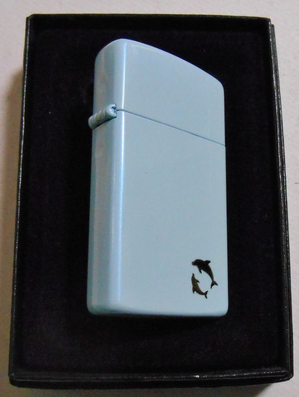 画像: ☆イルカ！スリム ＤＯＬＰＨＩＮ パステルブルー  ２０００年 SLIM ＺＩＰＰＯ！新品