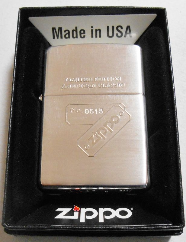 画像1: ☆ 限定 AMERICAN CLASSIC デザイン！２０００年 銀加工 ZIPPO！新品