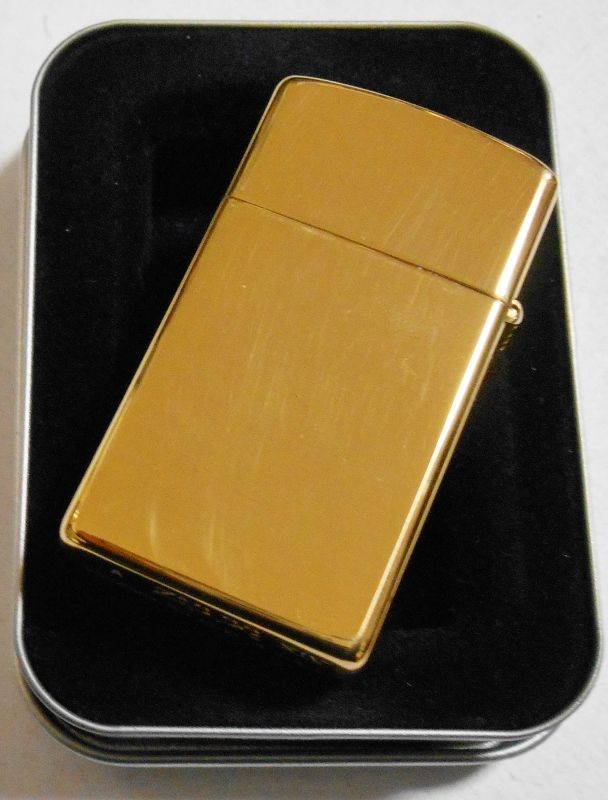 画像: ★ Red Rock Slim！ALTERNATIVE WORKS 赤石 １９９８年１月 真鍮スリム ZIPPO！未使用品