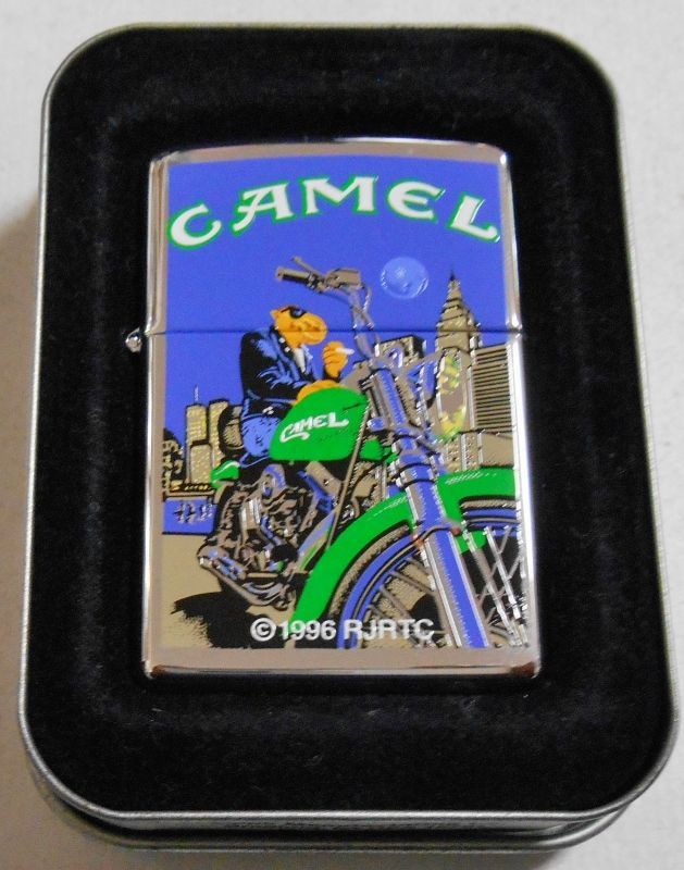 画像1: ☆キャメル！CAMEL  JOE オートバイ！１９９７年３月製 ♯２５０ ZIPPO！未使用品