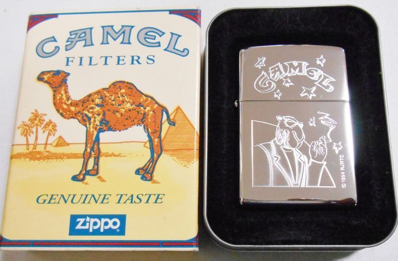 画像: ☆キャメル！CAMEL SMOKING JOE！１９９５年４月製 ♯２５０ ZIPPO！新品