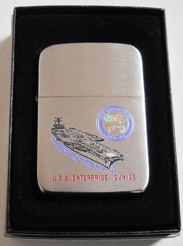 画像: ★１９４１ 米海軍！ＵＳＳ ENTERPRISE ＣＶNー６５ ２００４年 ＺＩＰＰＯ！新品