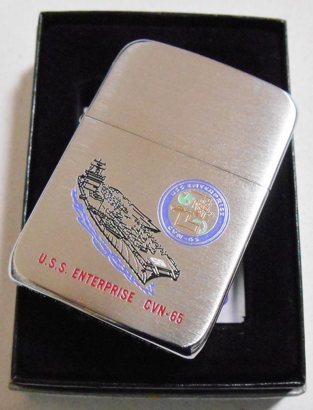 画像: ★１９４１ 米海軍！ＵＳＳ ENTERPRISE ＣＶNー６５ ２００４年 ＺＩＰＰＯ！新品