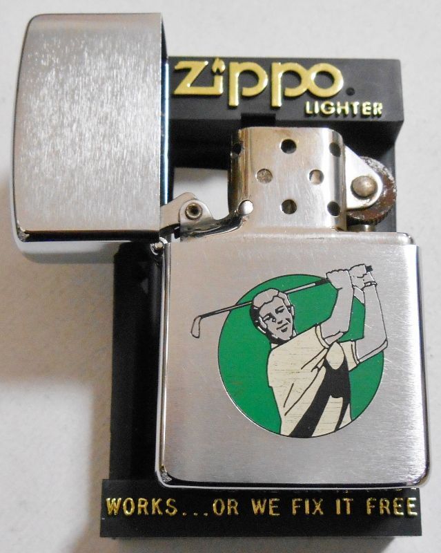 画像: ☆１９８５年 スポーツシリーズ Golf ゴルファー ＃２００  ZIPPO！未使用品