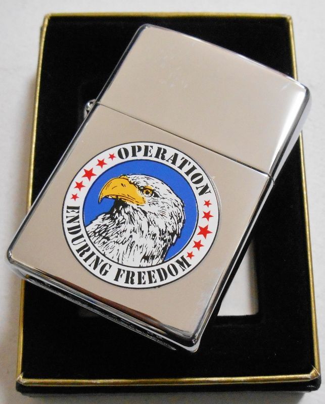 画像: 鷲！イーグル OPERATION FREEDOM ２００２年 ＃２５０ ZIPPO！新品