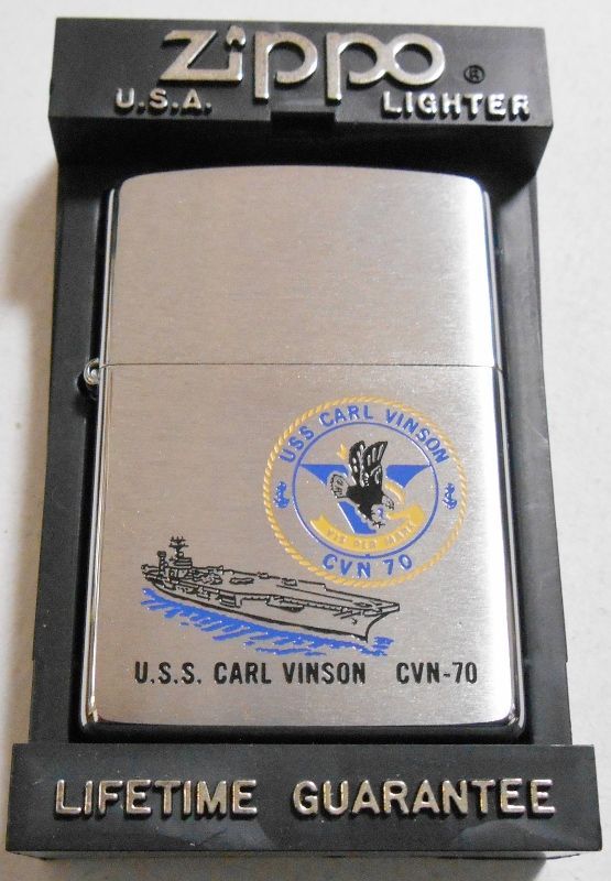 画像1: ★米海軍！ＵＳＳ CARL VINSON ＣＶNー７０ ２００１年 ＃２００ ＺＩＰＰＯ！新品