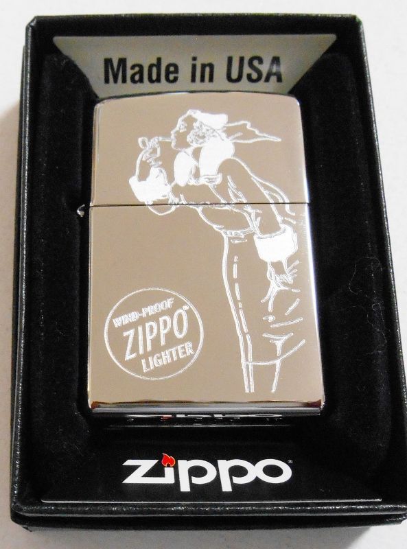 画像1: ☆WINDY！人気のウィンディ ２０１７年 US加工 シルバーミラー  ZIPPO！新品A