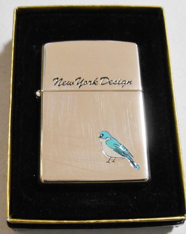 １９９７年５月（E）製 可愛い・・小鳥 NEW YORK DESIGN ZIPPO！新品