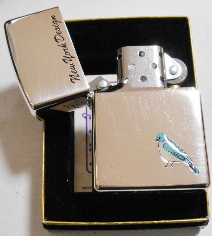 画像: ★１９９７年５月（E）製 可愛い・・小鳥 NEW YORK DESIGN ZIPPO！未使用品