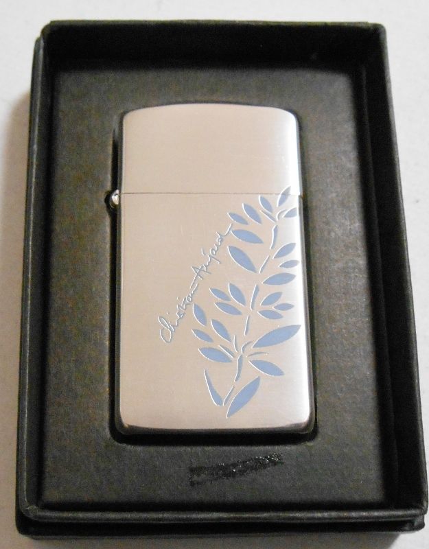 画像1: ☆CHRISTIAN AUJARD PARIS！クリスチャン・オジャール ２０００年 SLIM ZIPPO！新品