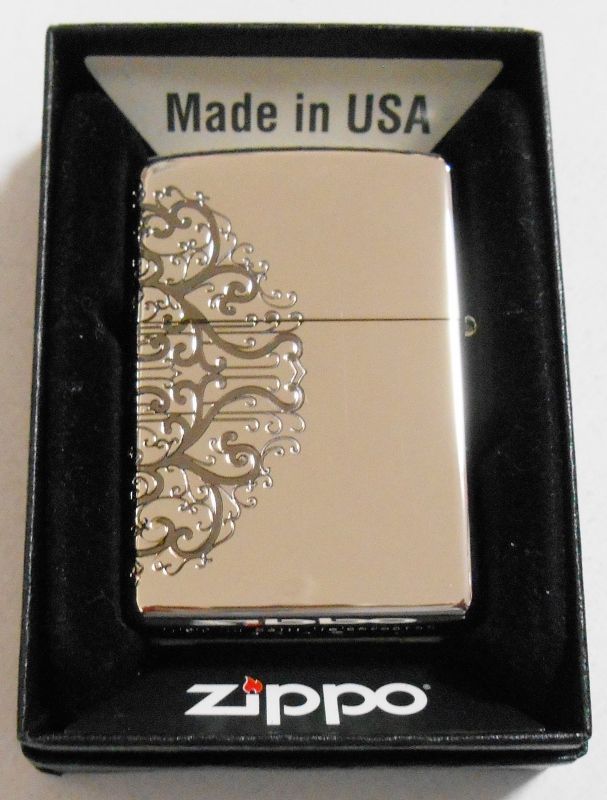 画像: ★アラベスク！ARABESQU ３面連続デザイン パラジウム加工 ２０１１年 ZIPPO！新品