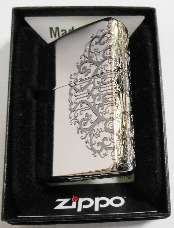 画像: ★アラベスク！ARABESQU ３面連続デザイン パラジウム加工 ２０１１年 ZIPPO！新品