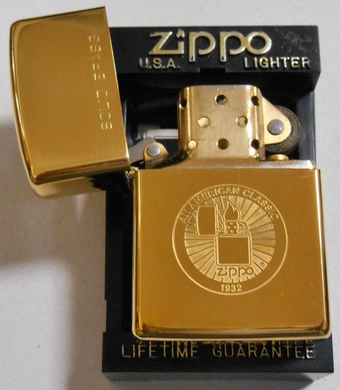 画像: ☆１９９７年１２月製 AN AMERICAN CLASSIC 真鍮無垢 SOLID BRASS ZIPPO！新品