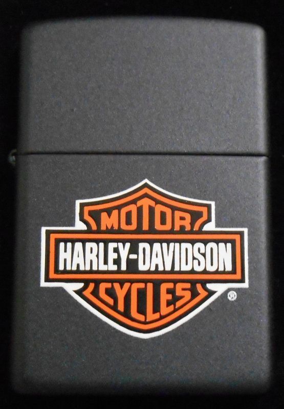 画像1: ★USA限定セット！HARLEY-DAVIDSON ２０００年 マネークリップ付 BLACK  ZIPPO！新品