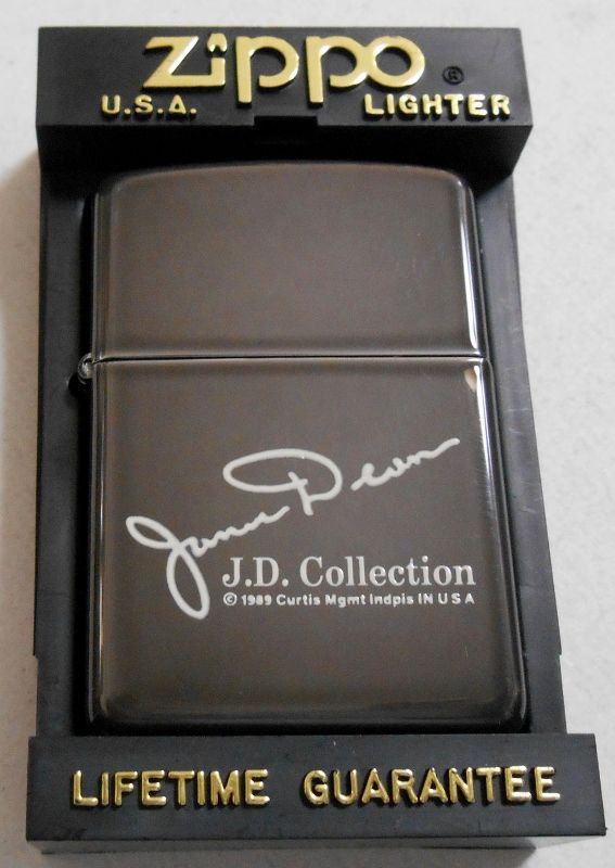 画像1: ☆ジェームス・ディーン！JAMES DEAN サイン １９９６年６月 ミツドナイトクローム  ZIPPO！新品