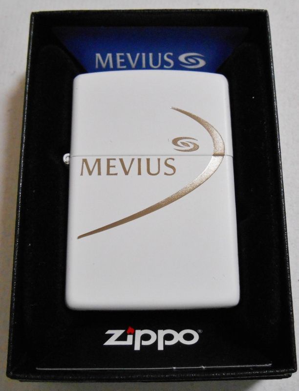 ☆ JT メビウス MEVIUS ２０１７年 キャンペーン ホワイト ZIPPO！新品