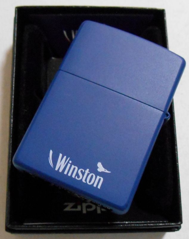 画像: ☆ JT ウィンストン Winston  ２０１７年 キャンペーン ブルー ZIPPO！新品