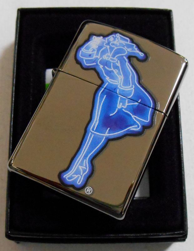 画像: ☆WINDY！ウィンディ ☆ネオンデザイン ２００８年 両面加工 USA ZIPPO！新品