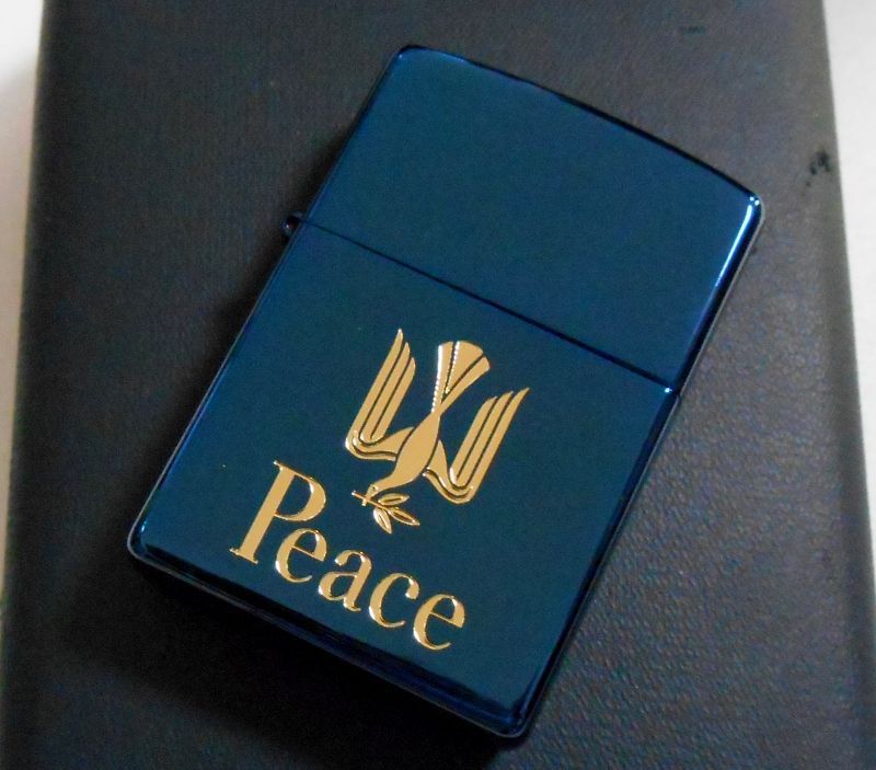 Peace！ピース ブルーチタン JT ２００７ キャンペーン ZIPPO！おまけ 