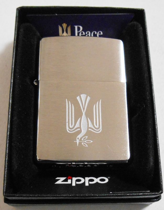 40 割引ブルー系 楽ギフ 包装 Zippo Peace ピース タバコグッズ メンズブルー系 Aci Md