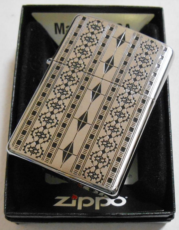 画像: ★繊細な・・アンティ－ク・デザイン！２０１４年 Direct Etching ＃２００ ZIPPO！新品